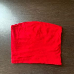 Brandy Melville Red Tube Top